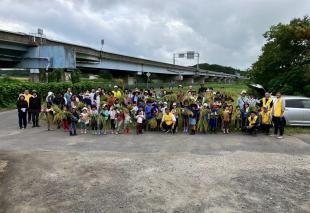 米づくり家族で体験交流会「稲刈り」