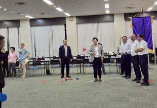 9月第二例会・ボッチャ体験例会