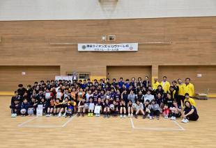 勝田ライオン×リヴァーレ杯U-15バレーボール大会