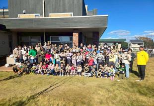 米づくり家族で体験交流会「収穫祭」